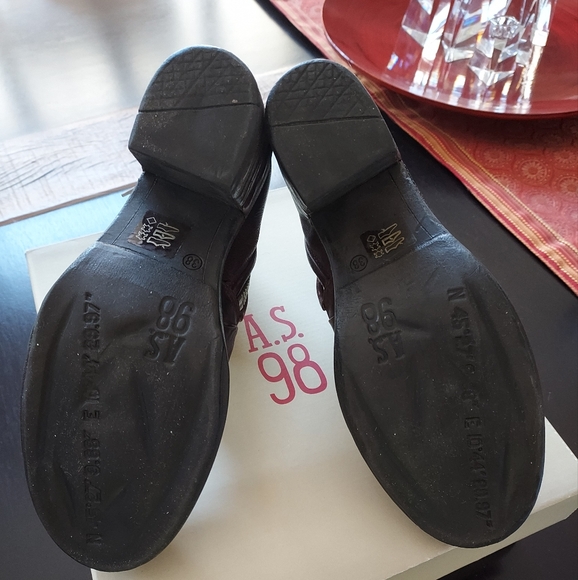 NIB AS 98 Jase boots, eggplant, 39 - Picture 6 of 7